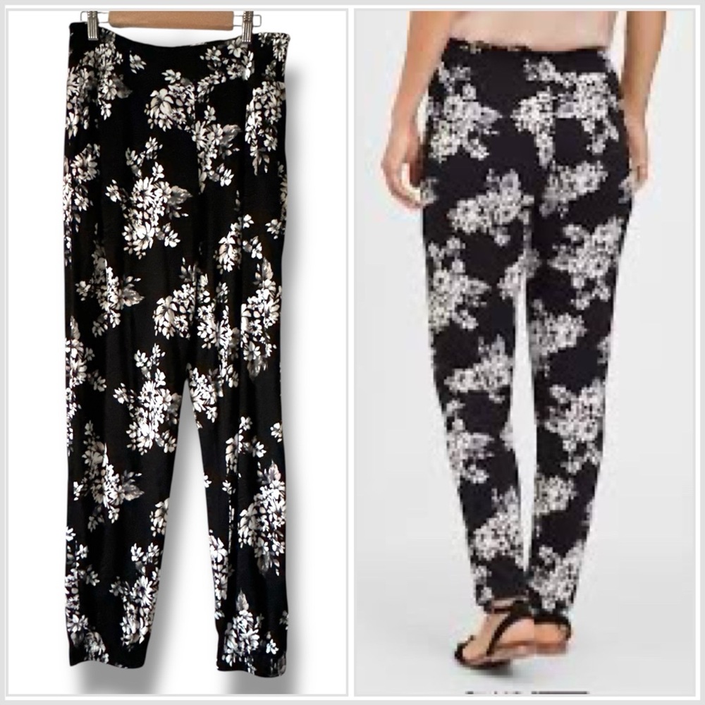 NWT! Women's Casual Floral Boho Pants - LASCANA - Size 12